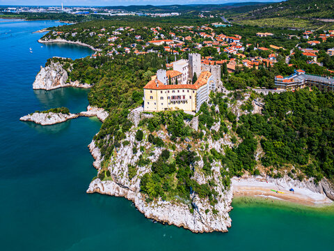 Between Duino Castle and Sistiana Bay. A wonder of the upper Adriatic coast.