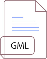 GML File extension icobn crisp corners thick outline