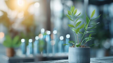 Bar graph showcasing fluctuating performance of green investment banking stocks.