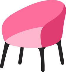 Hand Draw Vector Chairs and Sofa Illustration