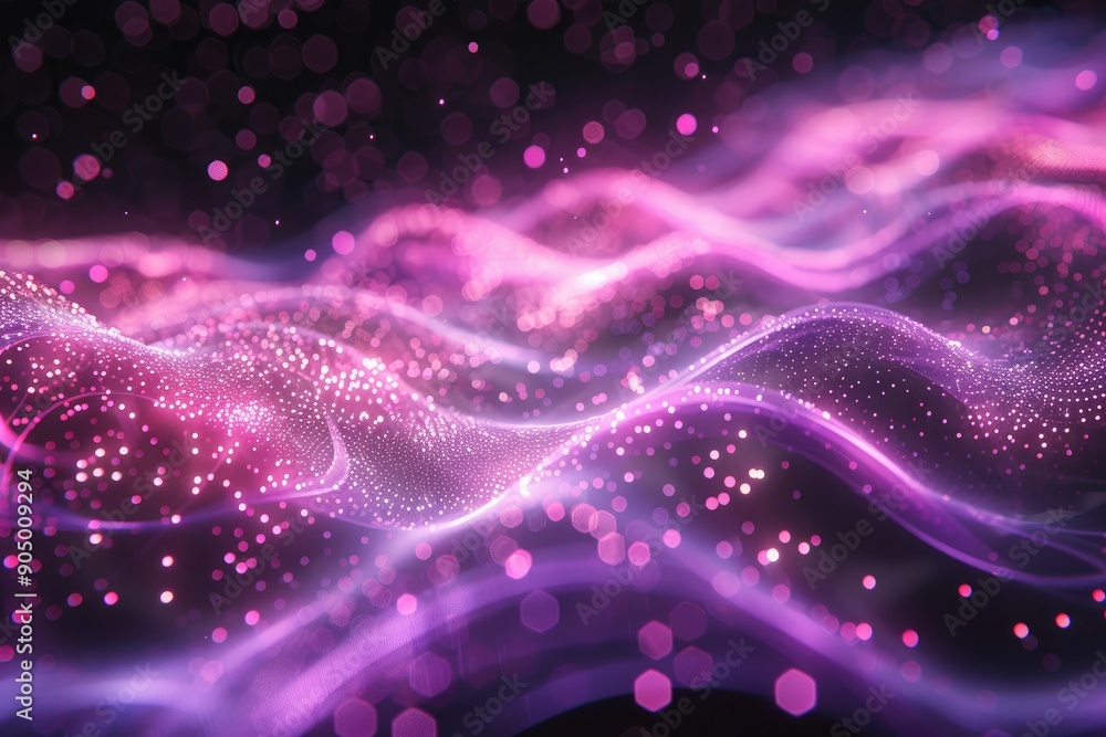 Poster abstract background with pink glitter. perfect for adding a touch of glamour to your design projects