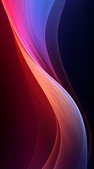 Digital glowing curve abstract graphic poster background