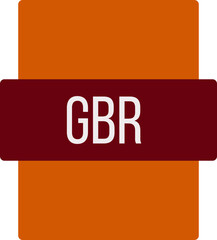 GBR ip file extension icon color fill outer flat