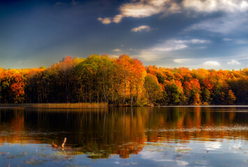 Jesień na pojezierzu