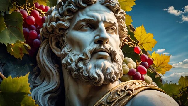 Dionysus, the Greek god of wine