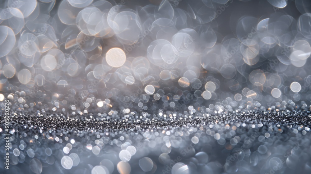 Aufkleber find a glittering bokeh background with sparkling light effects for festive and elegant designs