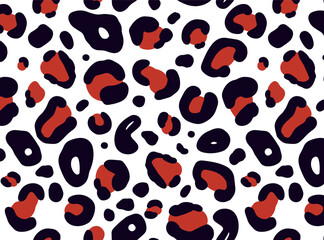 Fototapeta premium Leopard skin color pattern