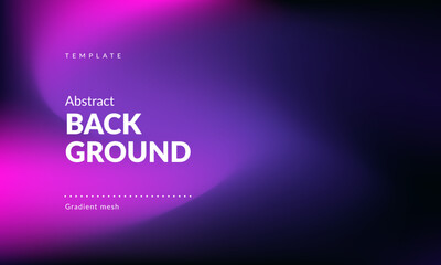 Abstract liquid background for landing pages, ad web banners, social media, covers website, headers posts. Gradient mesh. Fluid color blend. Blurred colorful mix. Modern design template. Vector EPS