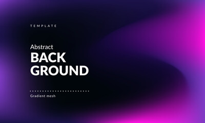 Abstract liquid background for landing pages, ad web banners, social media, covers website, headers posts. Gradient mesh. Fluid color blend. Blurred colorful mix. Modern design template. Vector EPS