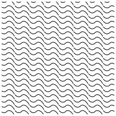black and white seamless vector pattern design with modern geometric elements