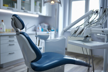AI generated picture of dentist cabinet office dental modern clinic
