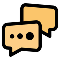 Chat Icons For Design Elements 