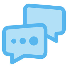 Chat Icons For Design Elements 