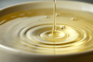 滴る油　dripping oil