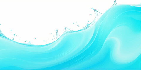 abstract soft blue and green abstract water color ocean wave texture background. Banner Graphic Resource as background for ocean wave and water wave abstract graphics	