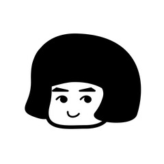 おかっぱの女の子