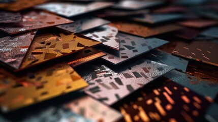 Naklejka premium Abstract Metallic Texture