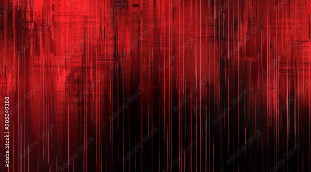 Poster bold red and black vertical stripes create an attentiongrabbing abstract background