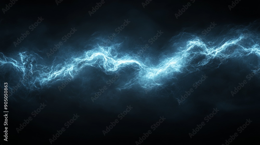 Poster 3d rendering of colorful shock wave made up of particles. full vfx. graphic elements, light beams sh