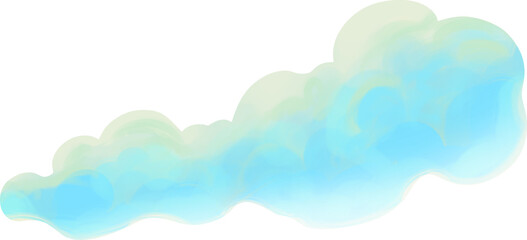 Obraz premium Cloud Illustration
