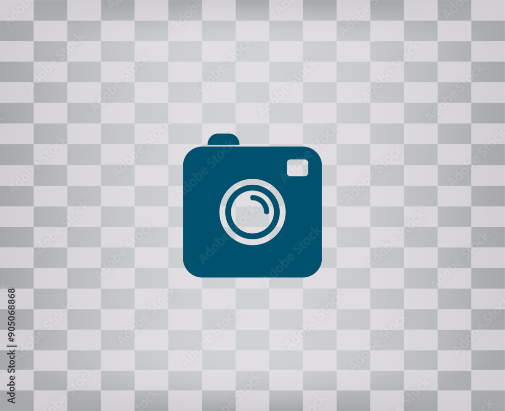 Poster vector illustration on a gray background with a gradient