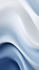 Fototapeta premium Digital white fantasy wave curve abstract graphic poster background