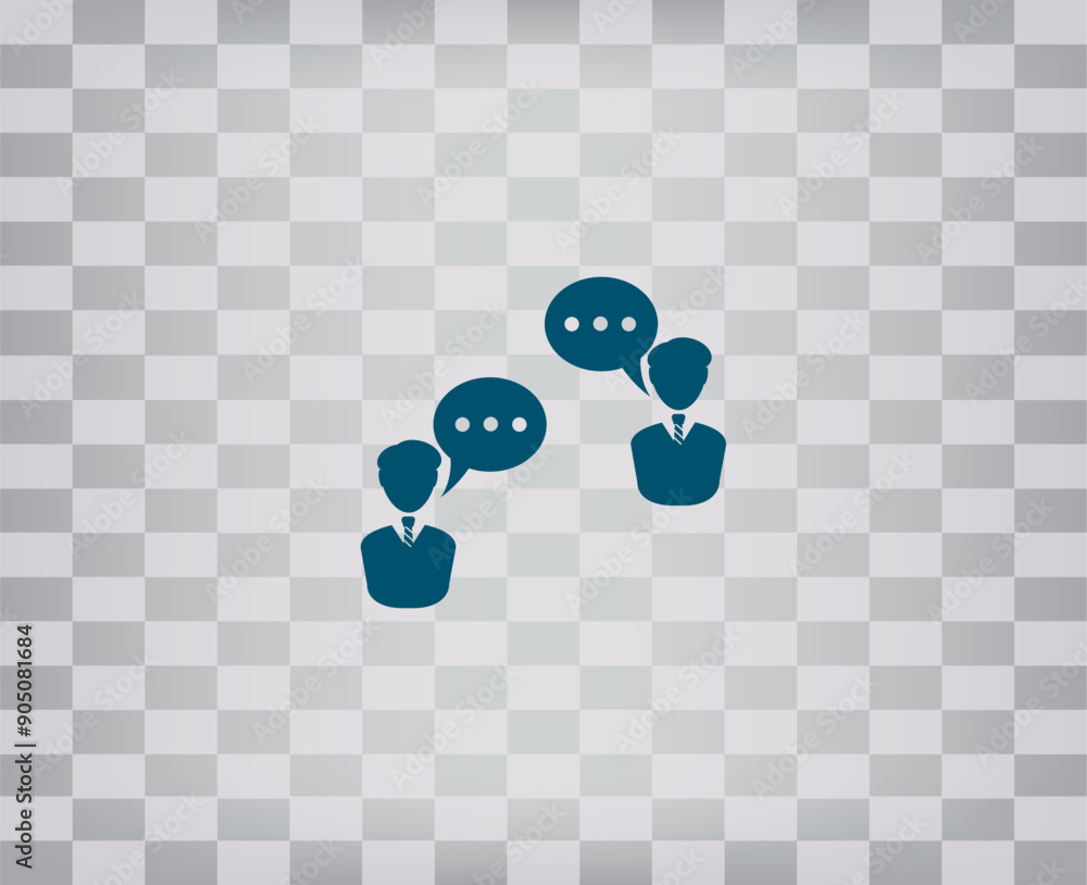 Poster vector illustration on a gray background with a gradient