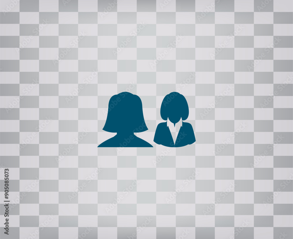 Poster vector illustration on a gray background with a gradient