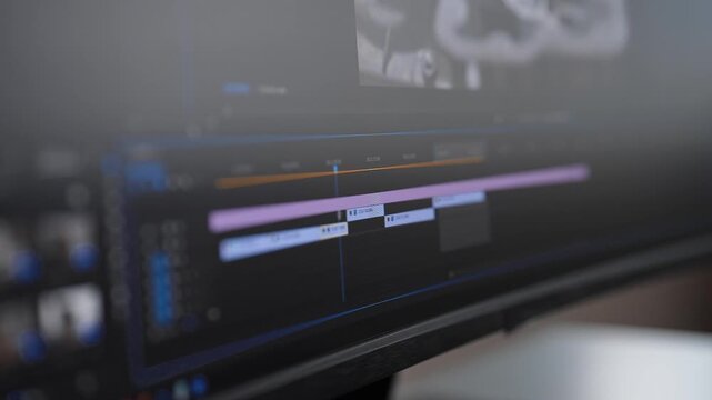 close-up video editing