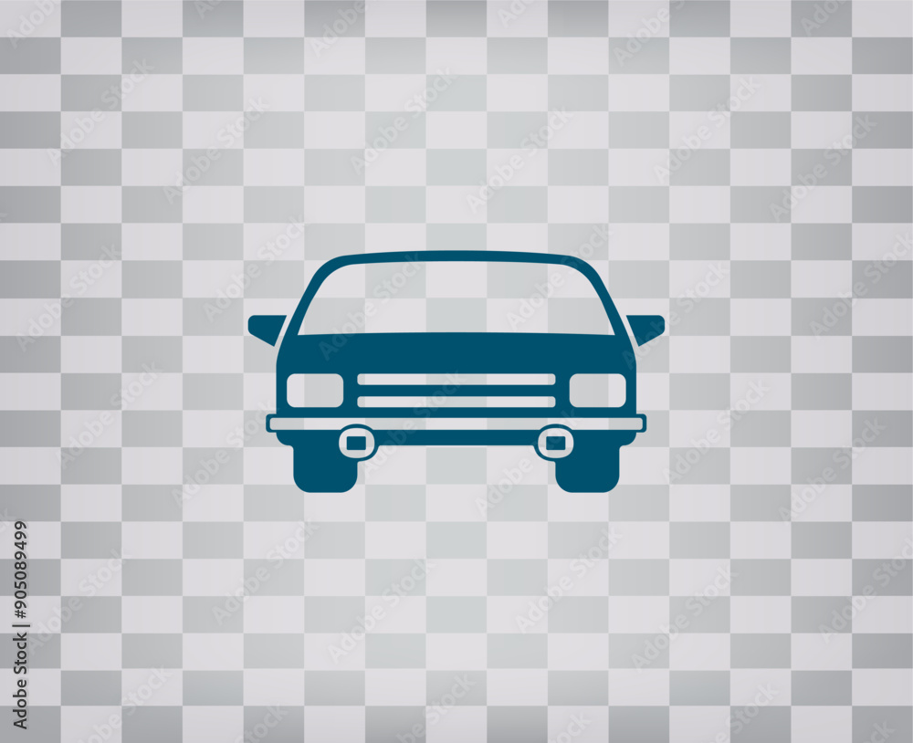 Poster vector illustration on a gray background with a gradient