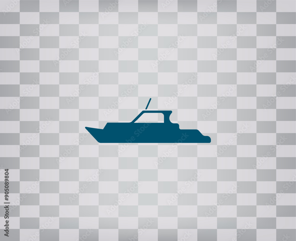 Poster vector illustration on a gray background with a gradient