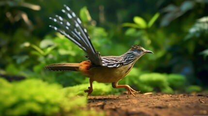 A Hoatzin Bird in Flight