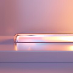 Obraz premium Beautiful Of 3d Realistic Of Empty podium mockup stage realistic for Product Showcase