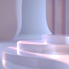 Beautiful Of 3d Realistic Of Empty podium mockup stage realistic for Product Showcase
