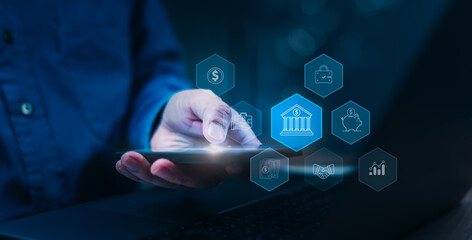 Digital Banking Concept