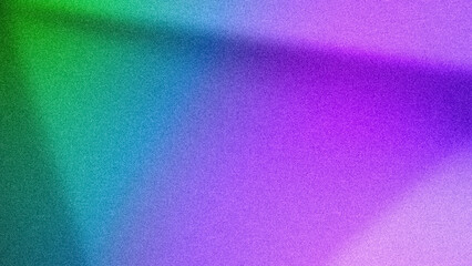 Vibrant 4K gradient with a grainy texture, blending shades of green, blue, and purple. Perfect for dynamic backgrounds, wallpapers, and digital art