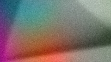 A textured gradient background with smooth transitions from green to red and purple, featuring a grainy effect. Ideal for modern digital art and creative projects