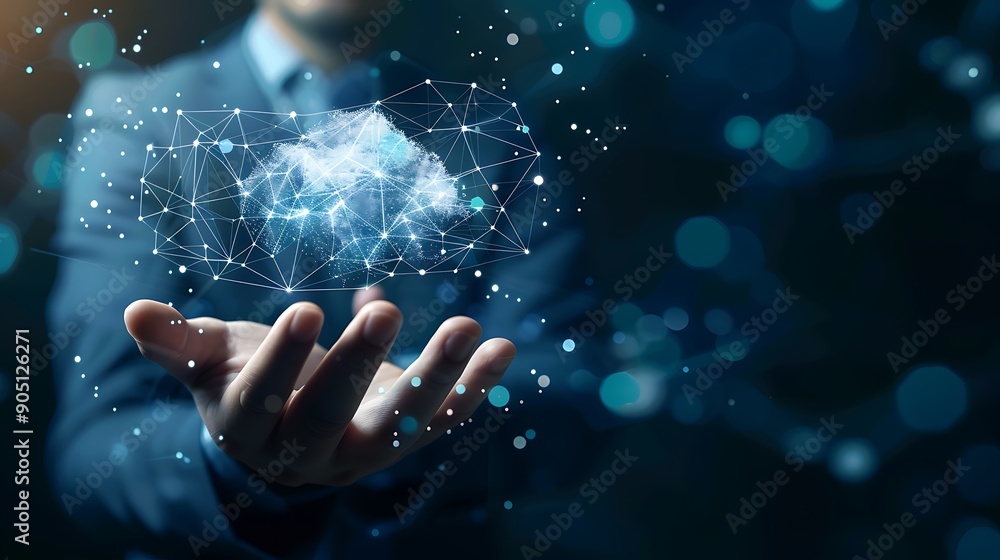Poster holding the cloud: innovation and connection