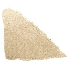 Kraft paper scrap png, transparent background