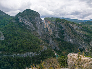 Verdonschlucht mit Fluss Verdon in der französischen Provence