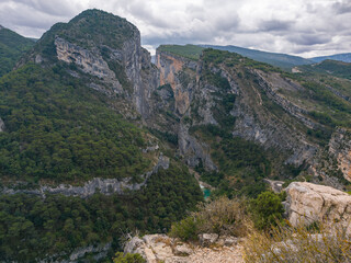 Verdonschlucht mit Fluss Verdon in der französischen Provence