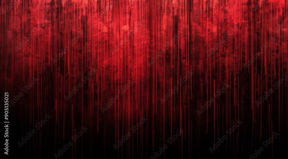 Poster An Abstract Red and Black Gradient Background Perfectly Designed for Various Media Uses