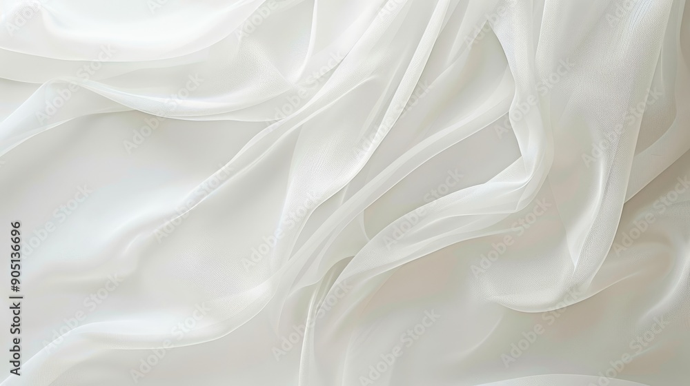 Poster abstract white background featuring smooth textures and generous copy space, perfect for elegant adv