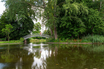 Park Baron Casier is a very beautiful park located in Waregem next to the market square.  It is quiet, large, green and neatly maintained.  Tourism Flanders and Waregem.