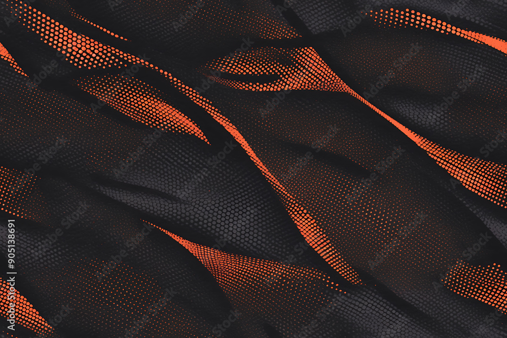 Poster A seamless abstract pattern with fluid, organic forms, evoking calm and elegance. Ideal for serene and sophisticated projects