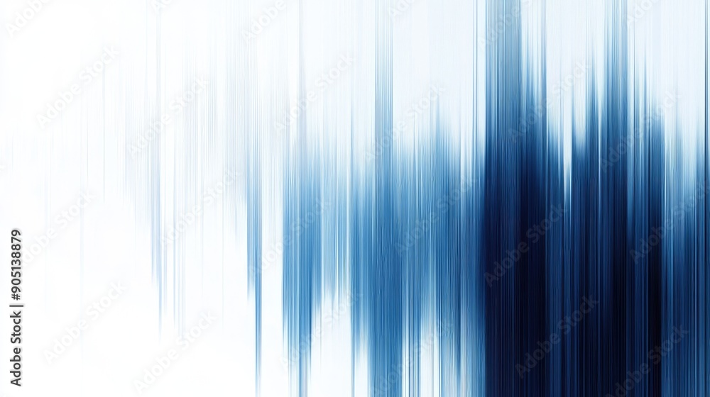 Poster modern abstract lines background in blue and white, perfect for web design and business use.