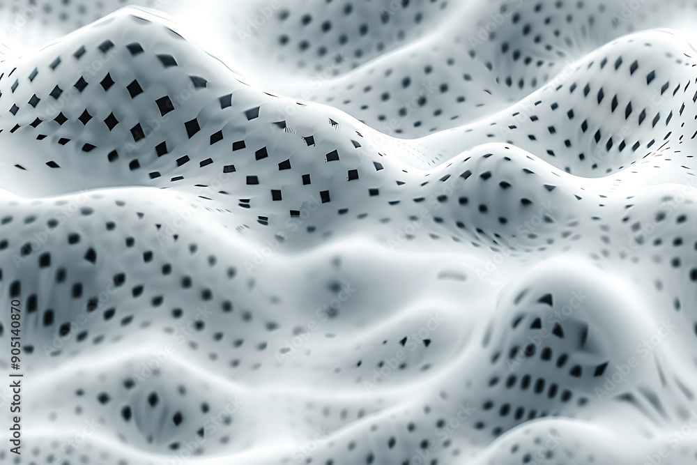 Poster a seamless abstract pattern with vibrant geometric shapes, creating a dynamic background. perfect fo