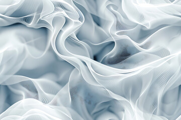 Obraz premium A seamless abstract pattern with geometric shapes and pastel colors, providing a calming and minimalist aesthetic. This design is ideal for subtle, elegant backgrounds and sophisticated design project