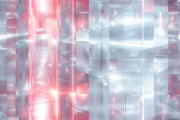 Obraz premium An abstract seamless pattern featuring fluid, organic shapes in vibrant hues. The dynamic design creates a sense of movement and energy, perfect for modern, creative projects.