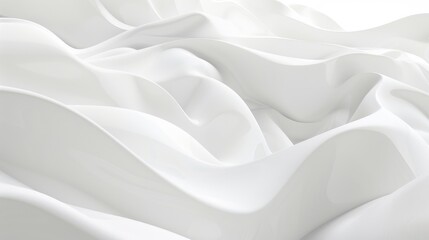 Clean and modern white abstract background with copy space, suitable for sleek advertising or stylish wallpaper design.